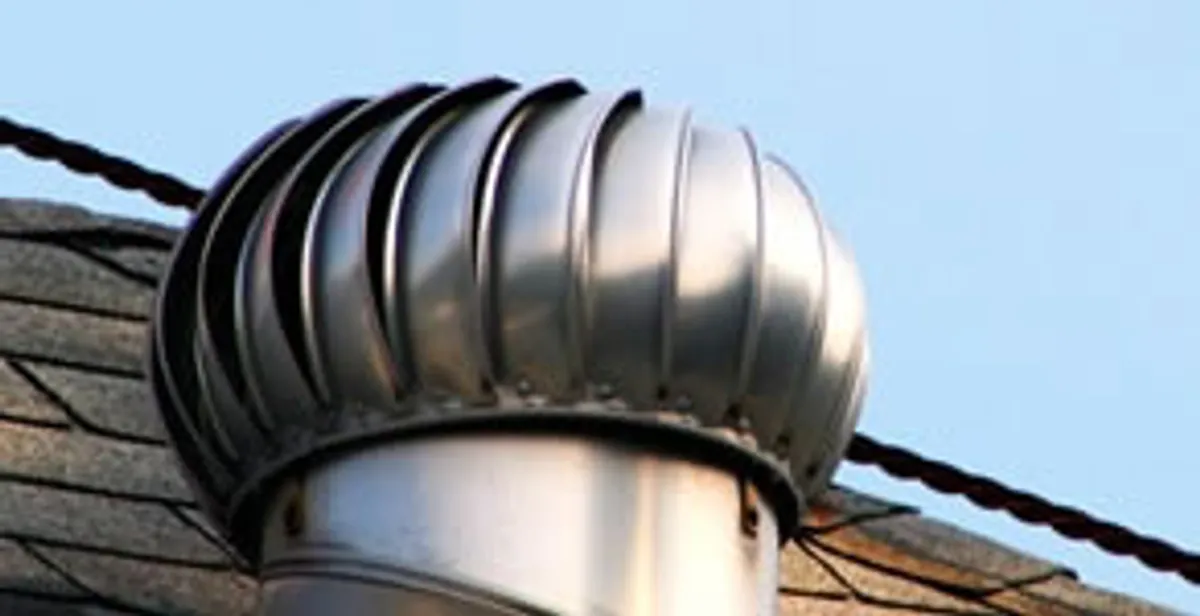 attic fan installation services with professionally installed roof ventilation unit in Austin, TX