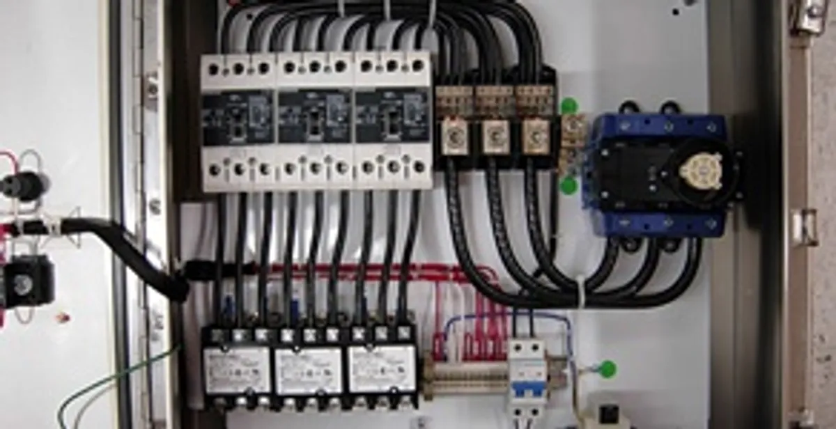 Electrical panel installation with organized circuit breakers and wiring in Austin, TX