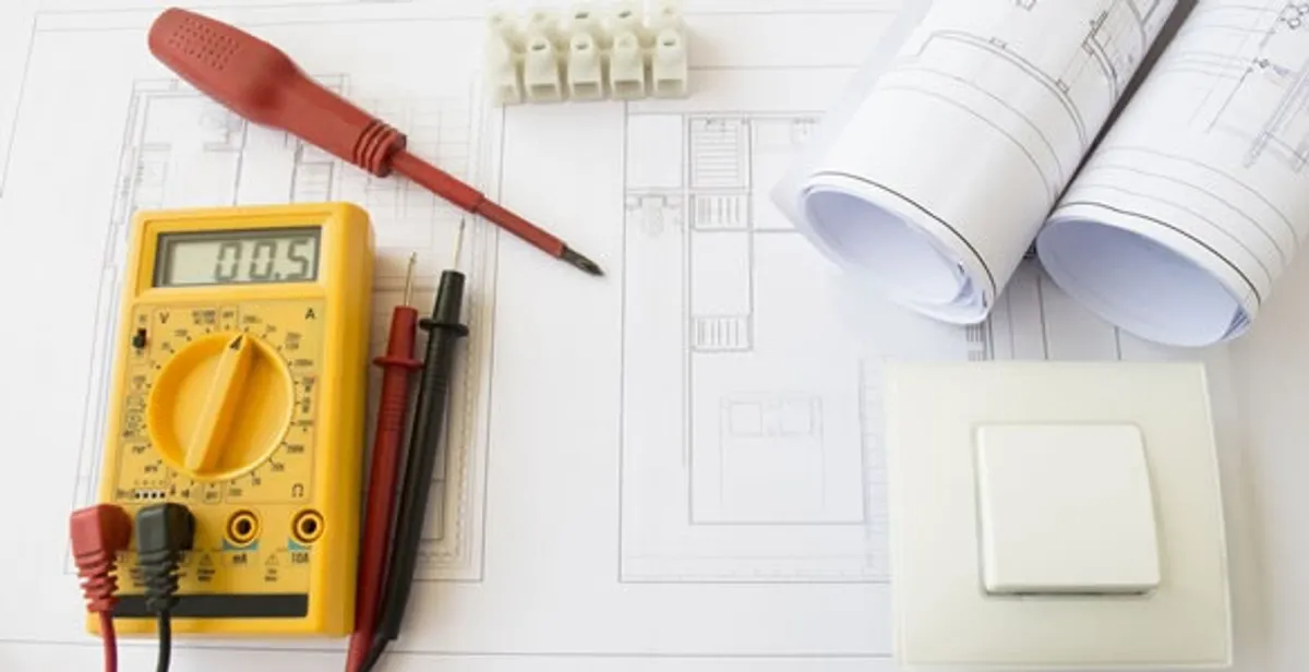 electrical service featuring diagnostic tools and electrical planning performed by certified electricians in Austin, TX