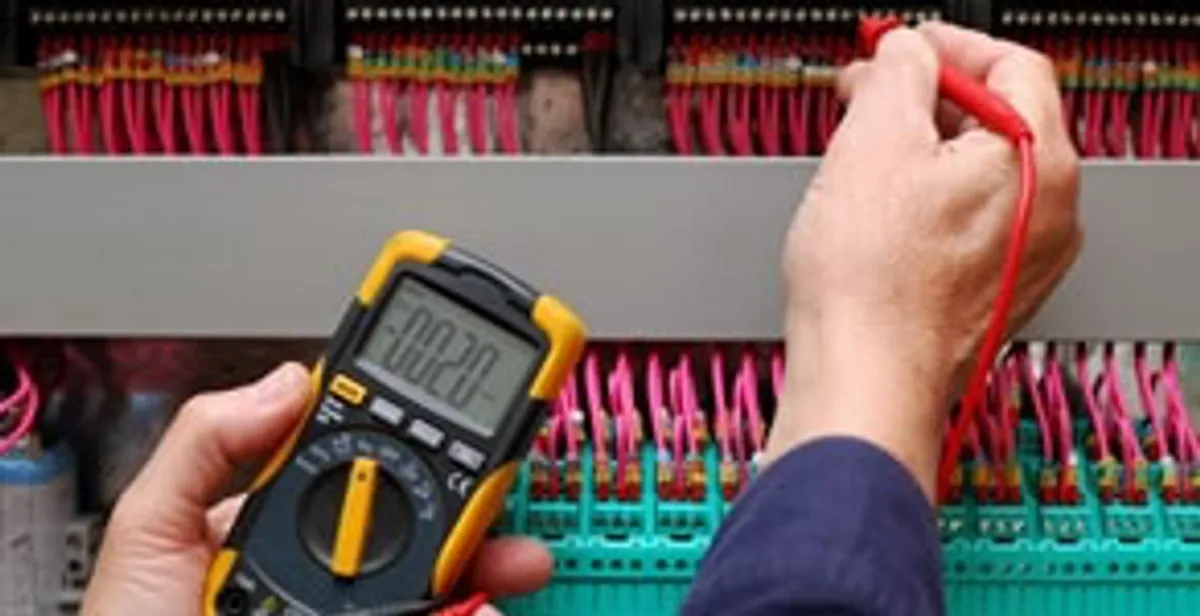 electrical service showing professional testing and troubleshooting of electrical panel by licensed electricians in Austin, TX