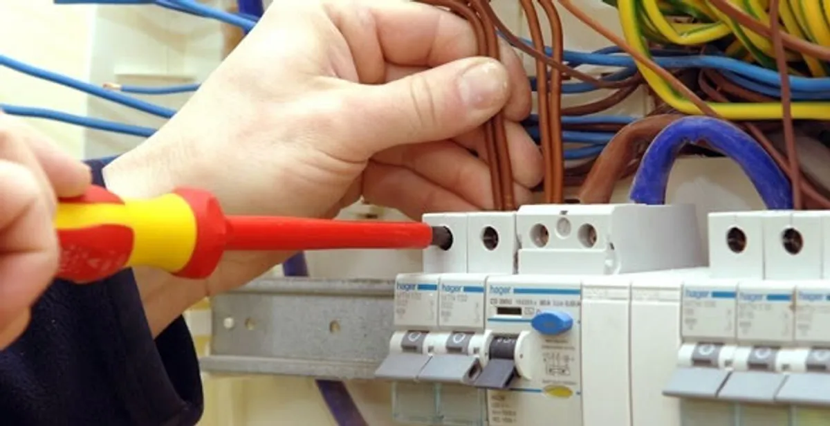 electrician services performing professional electrical panel wiring and connections in Austin, TX