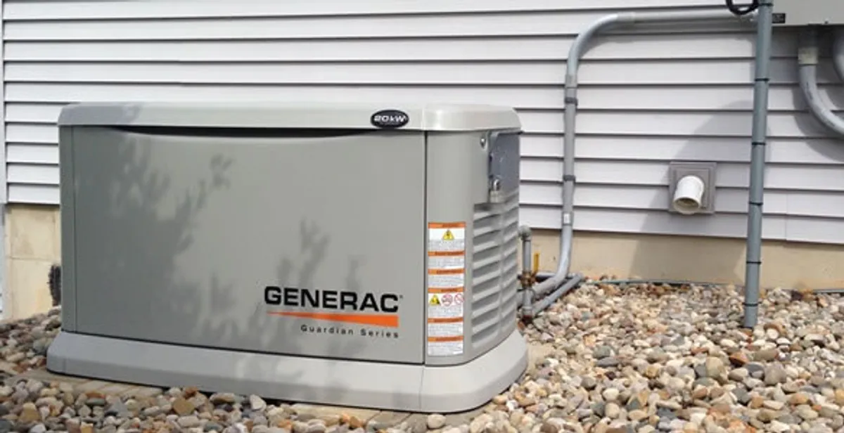 generator installation service featuring outdoor standby generator setup by licensed electricians in Austin, TX