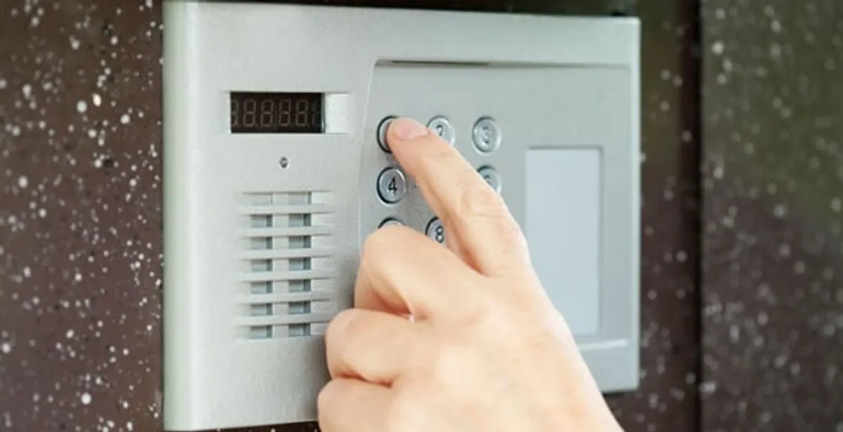 intercom system for home installation services with indoor access control keypad in Austin, TX
